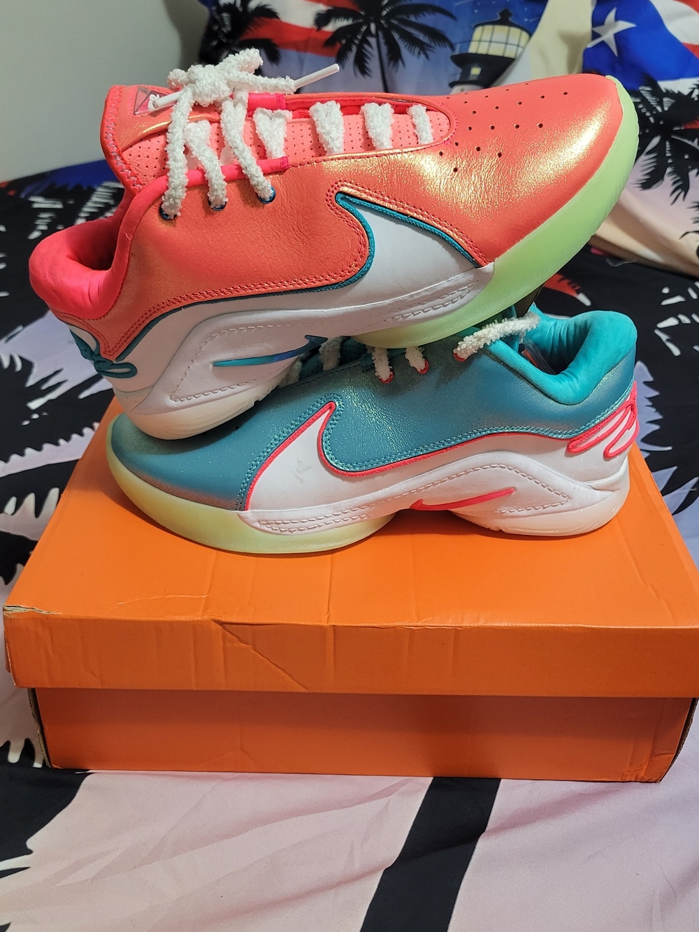 Nike LeBron 21 Multi-Color Sneakers Size 9